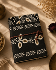 Handmade Cotton Fabric Cover Diary – Aesthetic Cloth Bound Journal | Eco-Friendly Notebook for Writing, Sketching & Gifting - FaagHomes