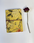 Floral Handmade Cotton Fabric Cover Diary – Eco-Friendly Handmade Paper Journal Notebook for Writing & Gifting - FaagHomes