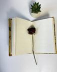 Floral Handmade Cotton Fabric Cover Diary – Eco-Friendly Handmade Paper Journal Notebook for Writing & Gifting - FaagHomes