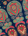 Multicolor Mandala Printed Single Bedsheet with Pillow Cover | 60 × 90 Inches | Bohemian Ethnic Floral Bedsheet