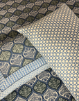 Jaipur Neel Buta Heritage King Bed Sheet And Two Pillow Covers 108X108 King Size - FaagHomes