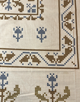 Premium Cotton Ethnic Geometric Print Double Bedsheet with 2 Pillow Covers – Soft Traditional Bed Sheet Set for Queen & King Size Beds - FaagHomes