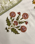 Premium Floral Single Bed AC Dohar Blanket Pair | Soft Lightweight Reversible Summer Blanket Set - FaagHomes
