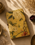Floral Handmade Cotton Fabric Cover Diary – Eco-Friendly Handmade Paper Journal Notebook for Writing & Gifting - FaagHomes