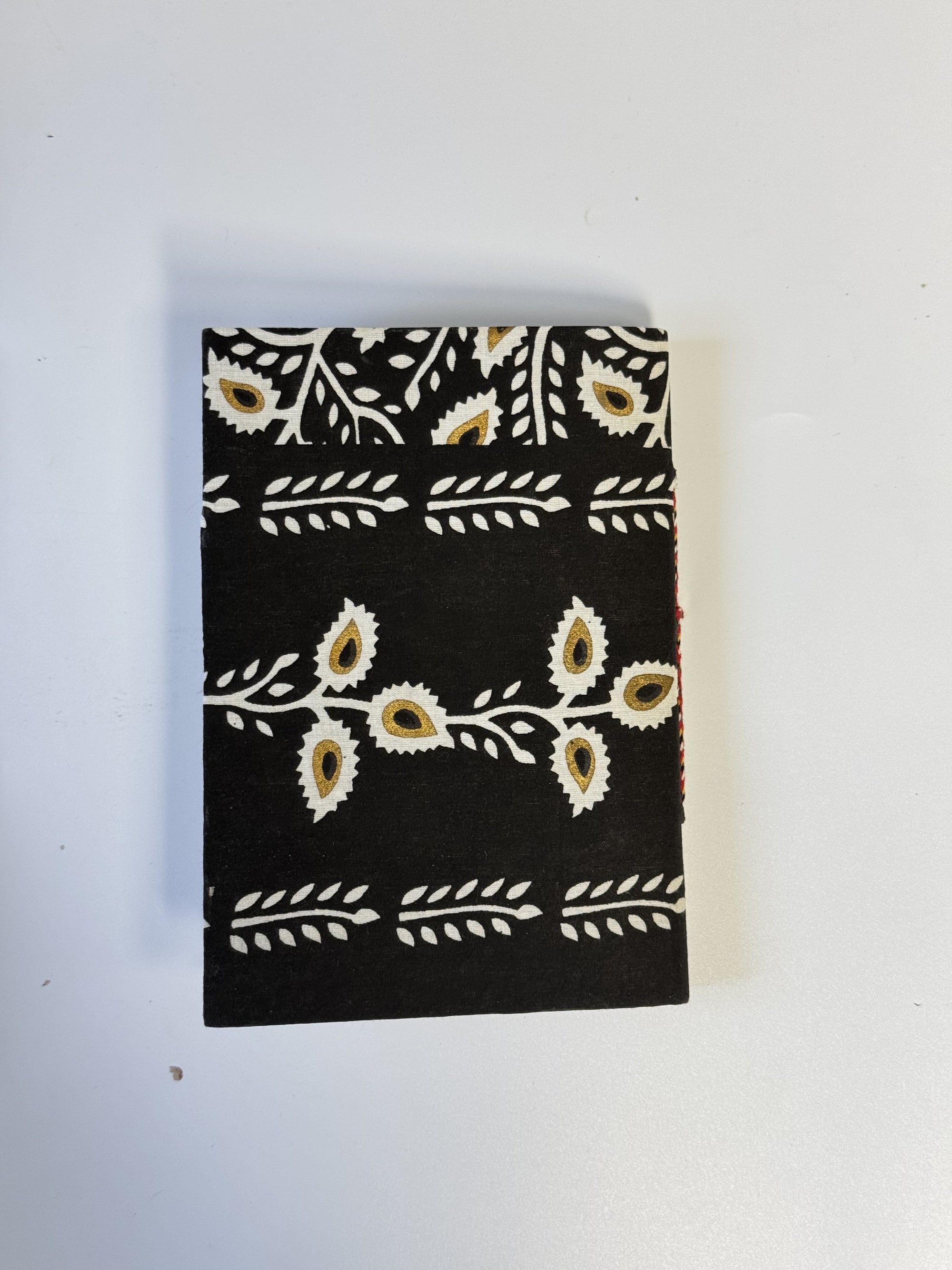 Handmade Cotton Fabric Cover Diary – Aesthetic Cloth Bound Journal | Eco-Friendly Notebook for Writing, Sketching &amp; Gifting - FaagHomes