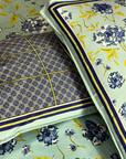 Neel Pushpa Garden King Xl Bed Sheet And Two Pillow Covers 108X108 - FaagHomes