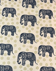 Premium Cotton Elephant Print Double Bedsheet with 2 Pillow Covers – Ethnic Handblock Style Soft Breathable Bed Sheet Set for Queen & King Size Beds - FaagHomes
